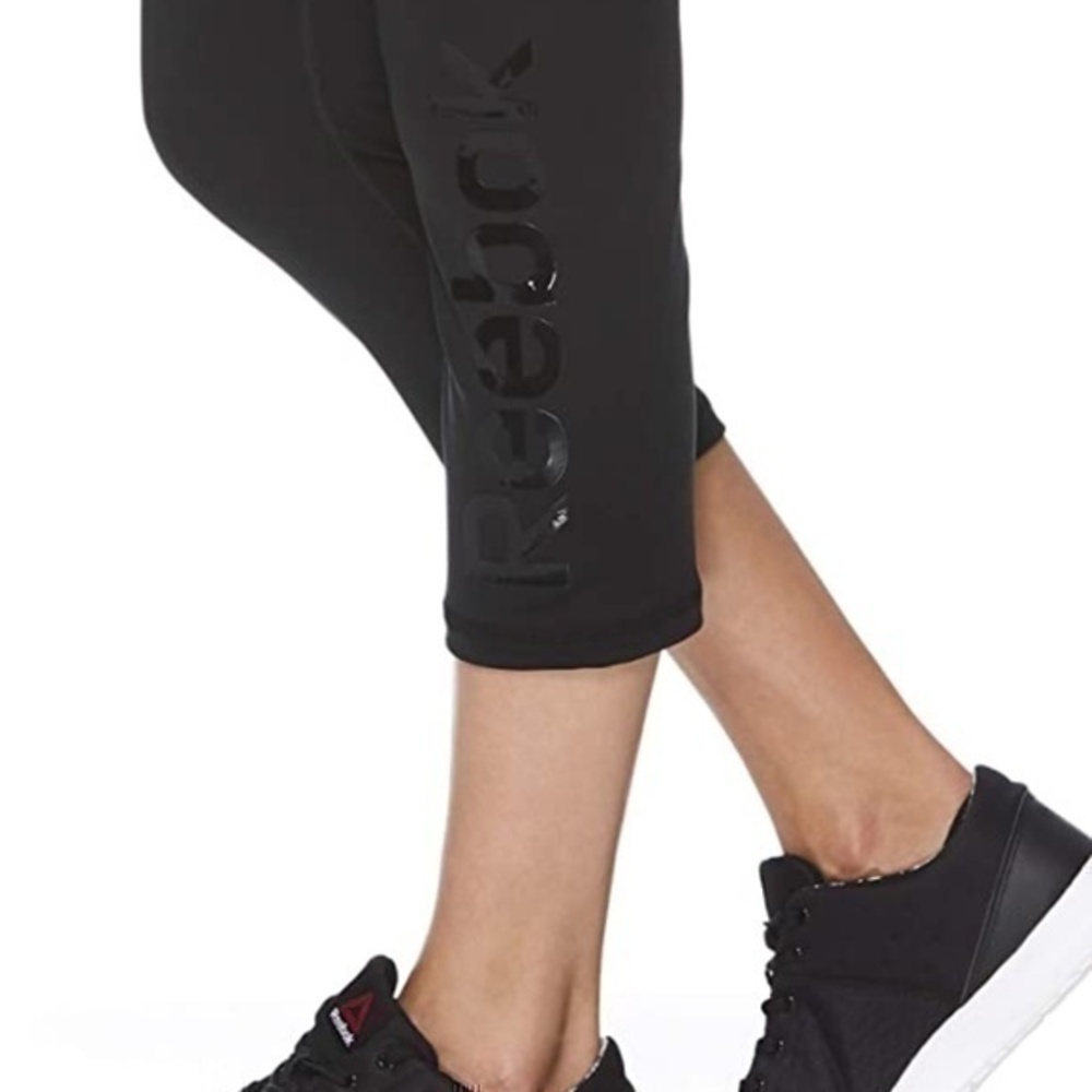 Reebok Team Highrise Capri XS NWT